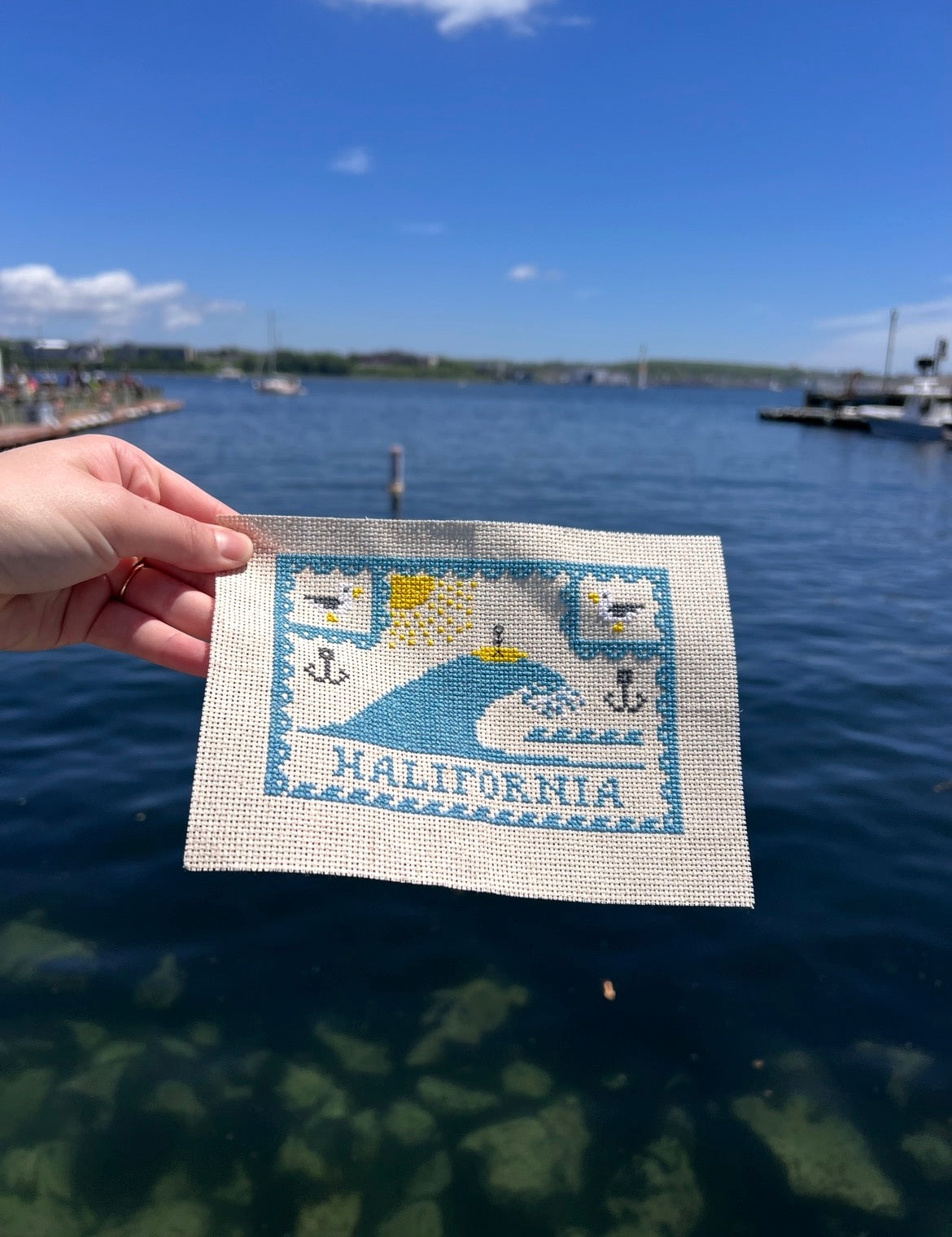 COMING SOON: Halifornia Cross Stitch Kit